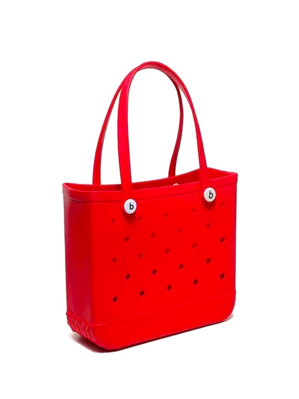 BOGG BAG Red Perforated Tote